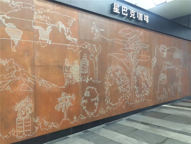 海淀耐候钢幕墙